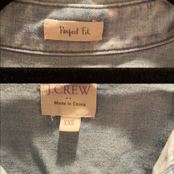 J.Crew Perfect Fit Denim Shirt - Picture 6 of 8